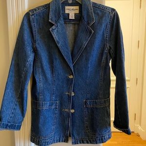 Cherokee Denim Blazer size M